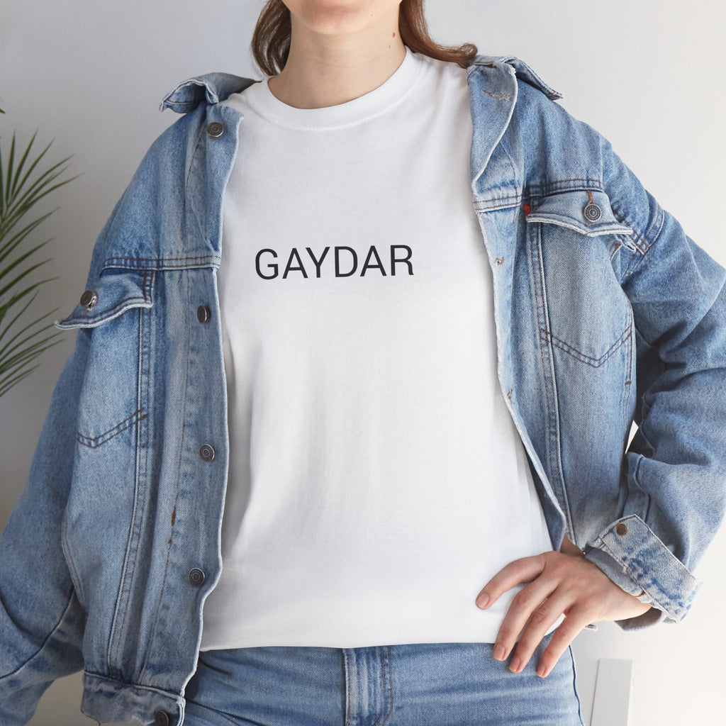 GAYDAR TEE BY CULTUREEDIT AVAILABLE IN 13 COLORS