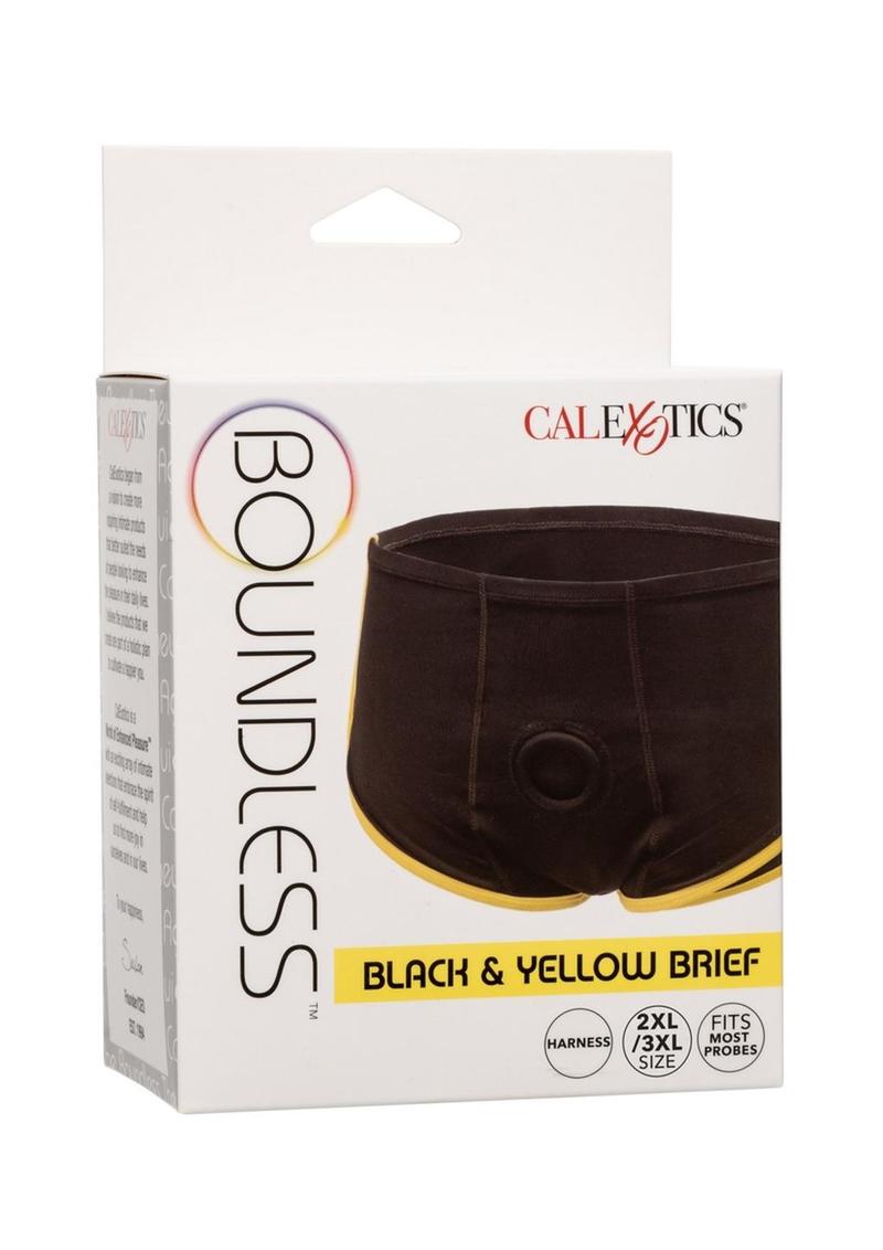 Boundless Brief - 2XL/3XL - Black/Yellow