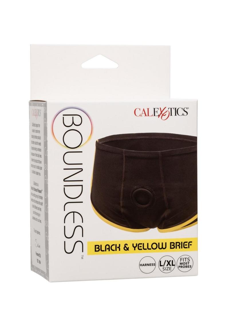 Boundless Brief - Large/XLarge - Black/Yellow