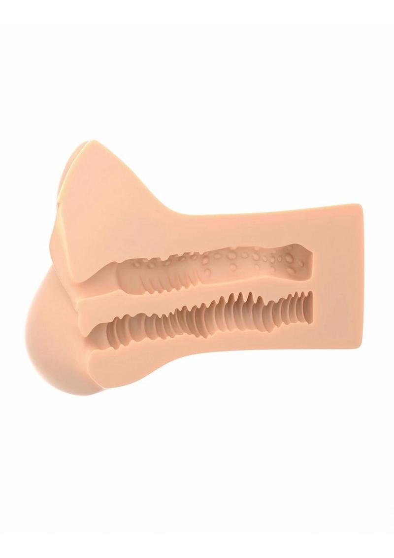 PDX Plus Pick Your Pleasure XL Stroker - Pussy & Ass - Vanilla