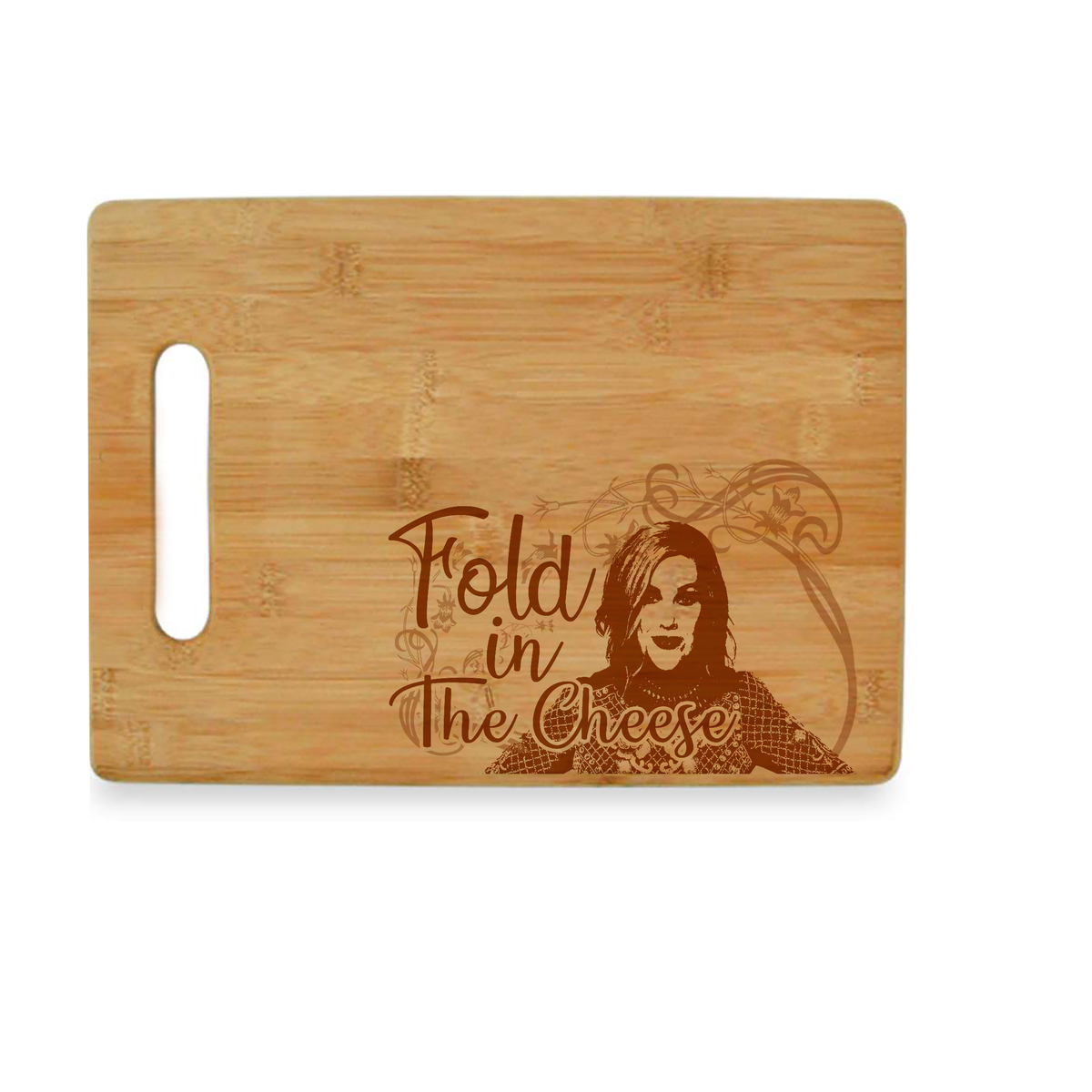 Moira Rose Fold In The Cheese Cutting Board - Schitt's Creek