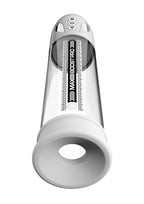 Pump Worx Max Boost Pro Flow Rechargeable Penis Pump - White