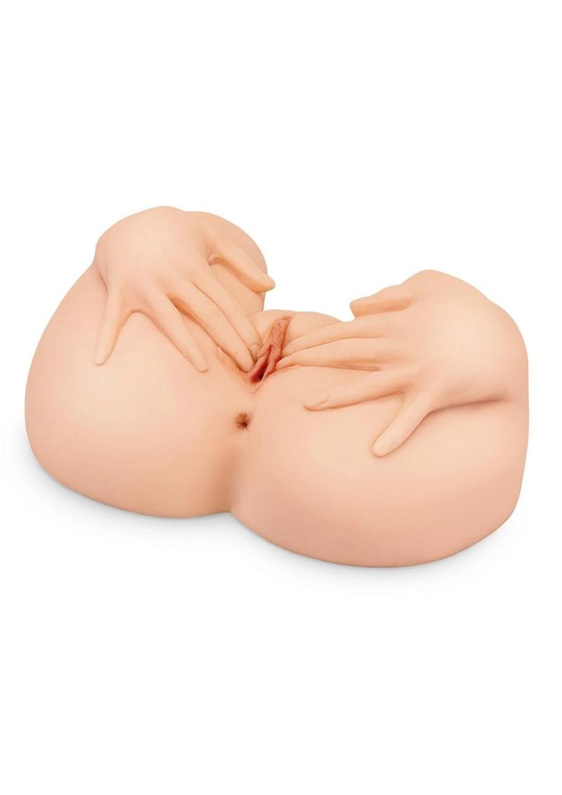 PDX Plus Spread My Tight Pussy Masturbator - Vanilla