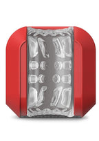 M for Men SlamBox Rechargeable Masturbator - Red
