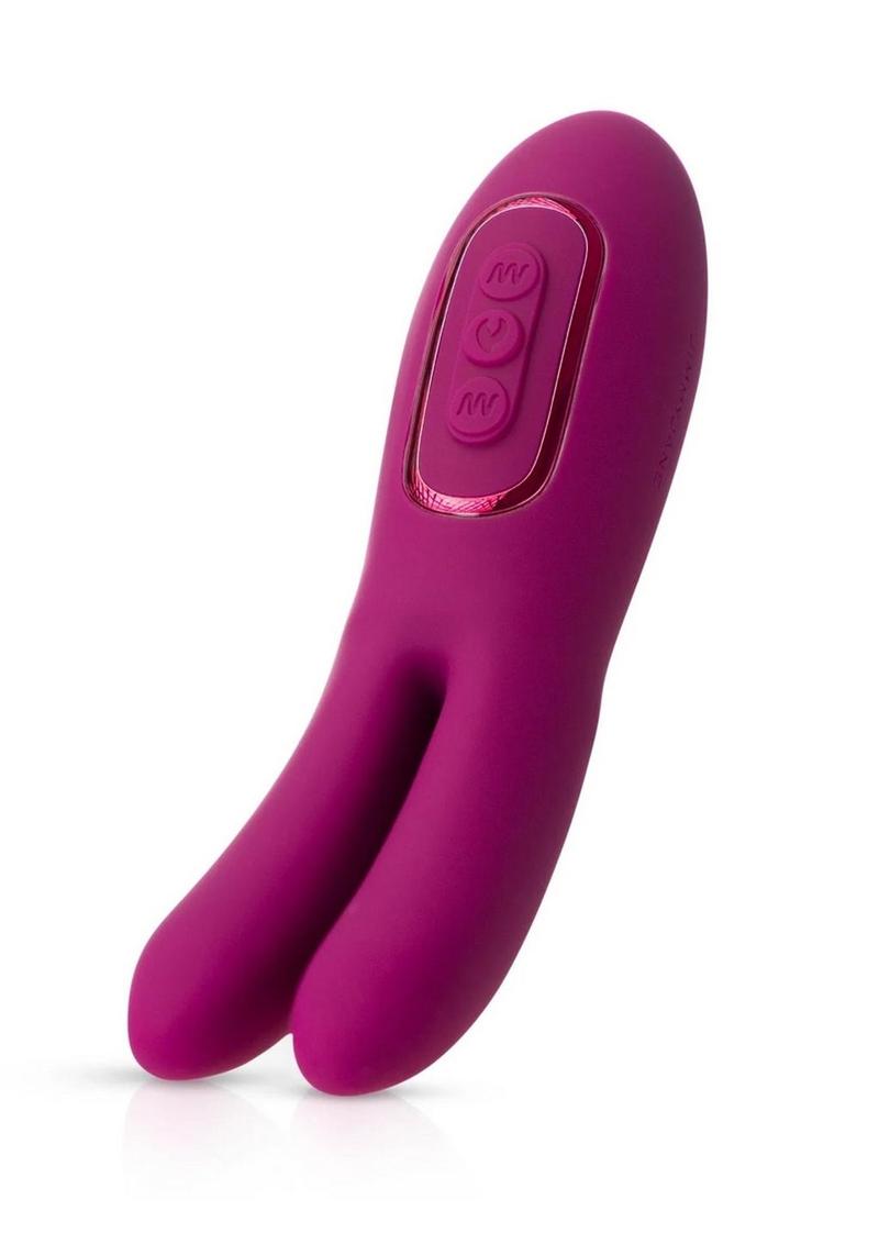 JimmyJane Solis Ascend 2 Pro Rechargeable Silicone Warming Vibrator - Purple