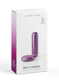 JimmyJane Mini Chroma Metal Rechargeable Bullet with Remote Control - Purple