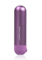 JimmyJane Mini Chroma Metal Rechargeable Bullet with Remote Control - Purple