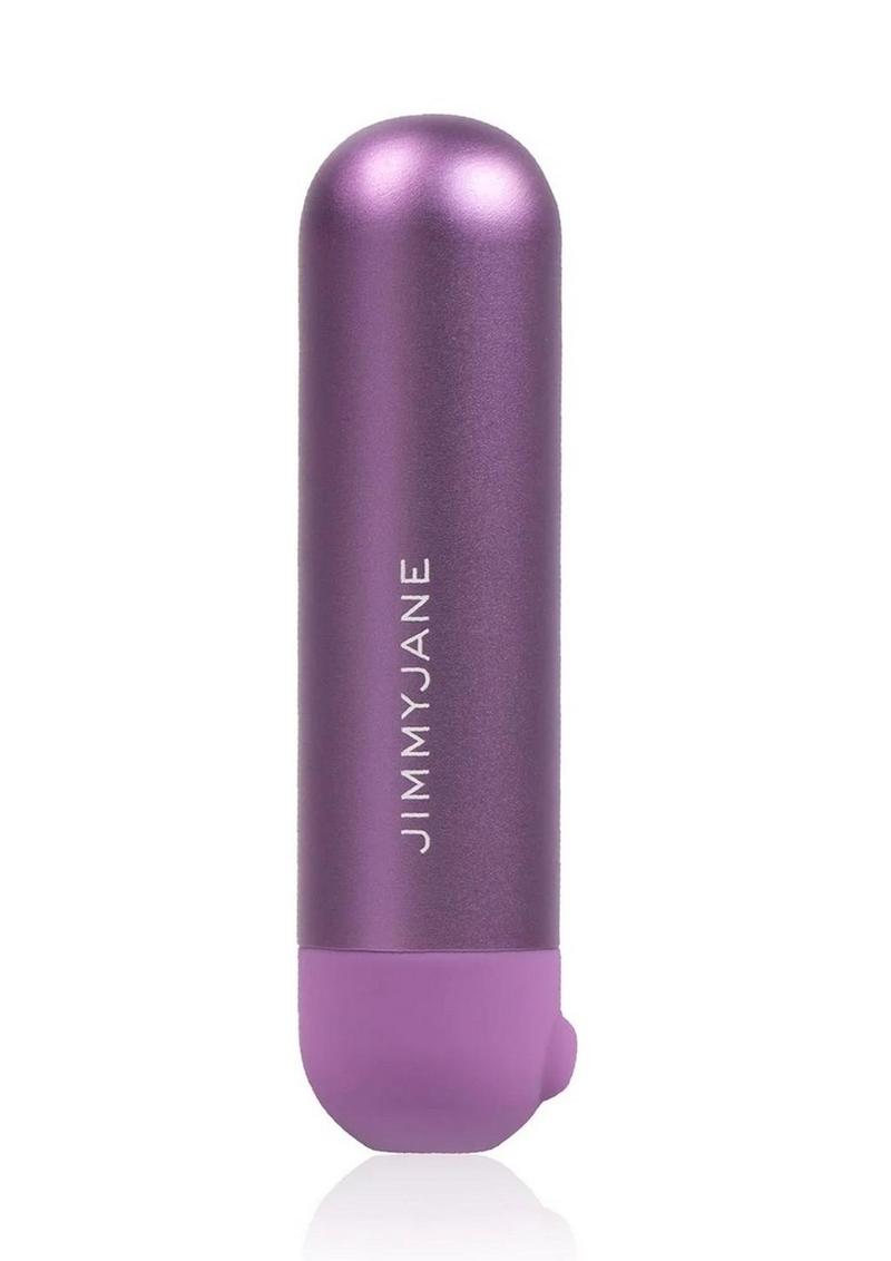 JimmyJane Mini Chroma Metal Rechargeable Bullet with Remote Control - Purple