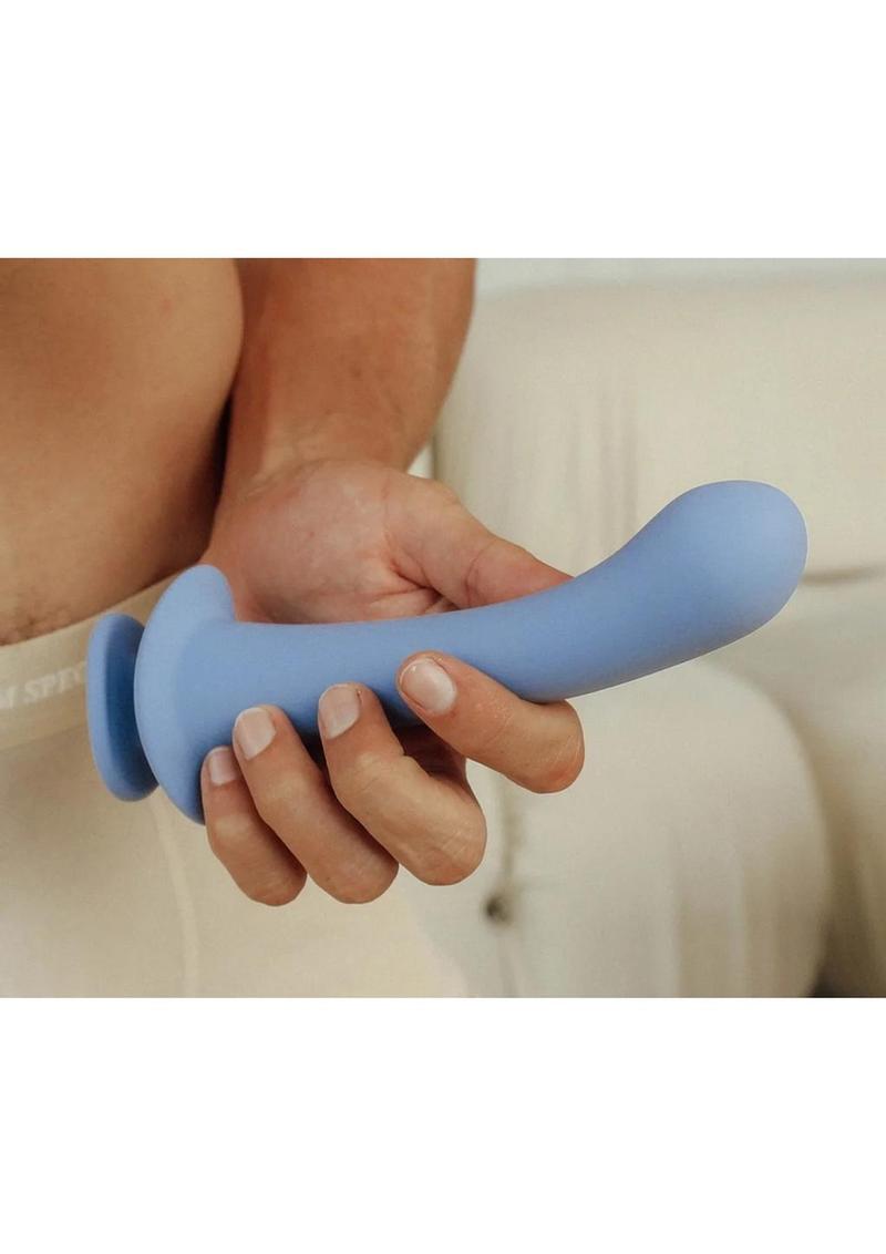 JimmyJane Cyra Silicone Dildo - Blue