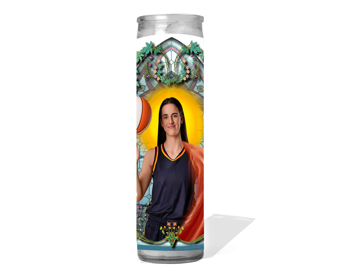 Caitlin Clark Celebrity Prayer Candle - Wnba Indiana Fever