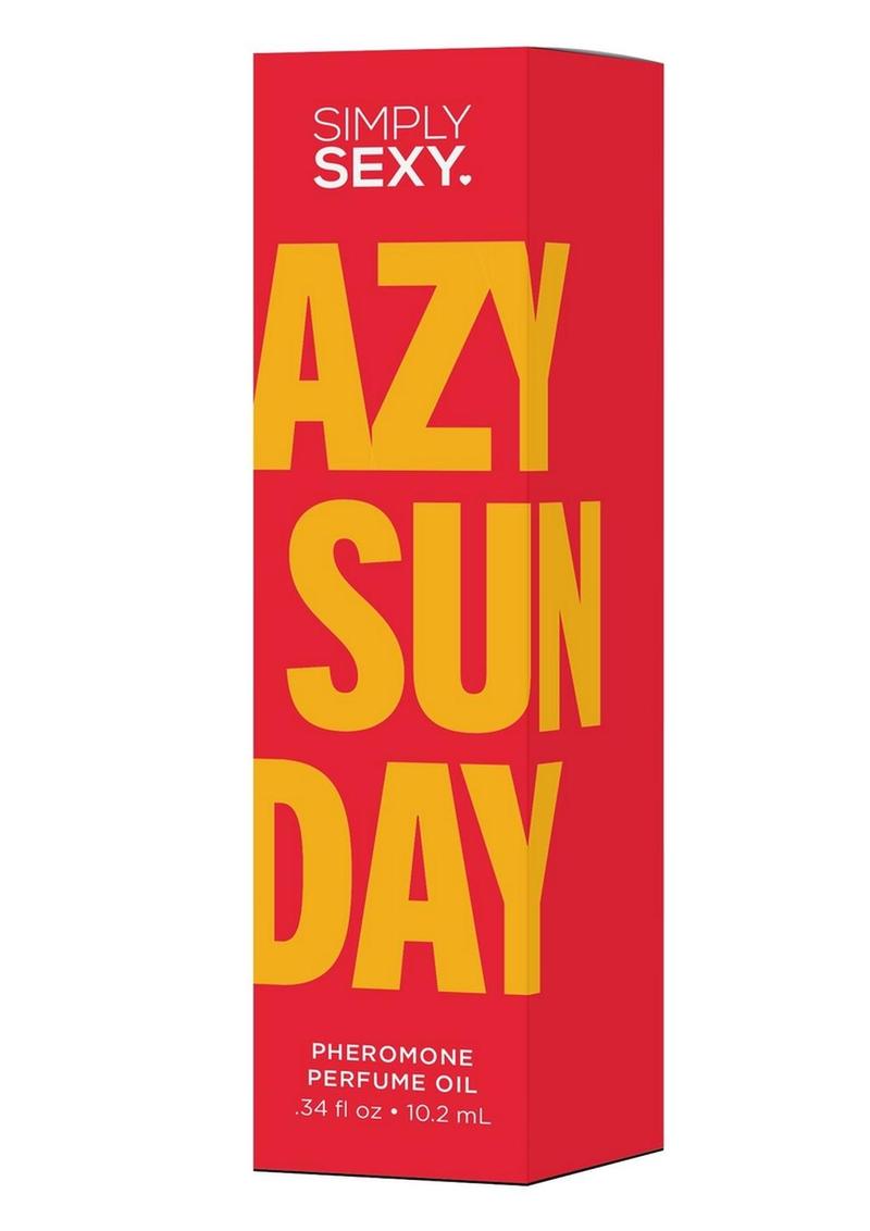 Simply Sexy Pheromone Perfume Oil Roll-On 0.34oz/ 10.2ml - Lazy Sunday