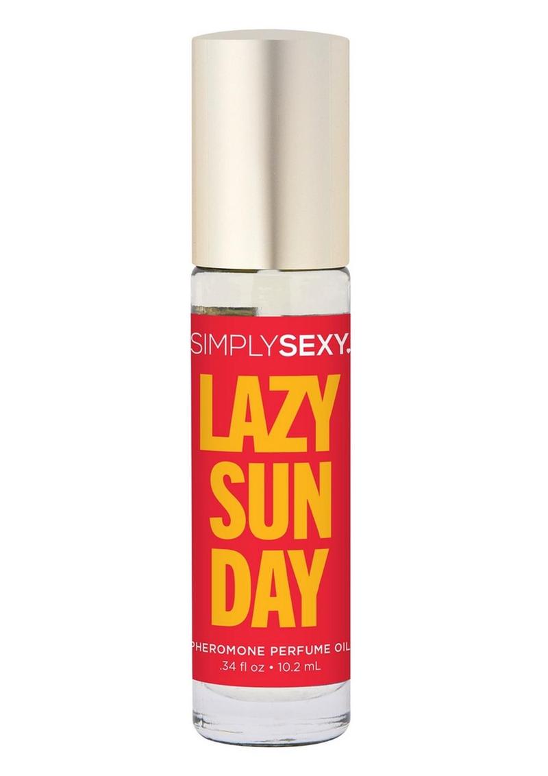 Simply Sexy Pheromone Perfume Oil Roll-On 0.34oz/ 10.2ml - Lazy Sunday