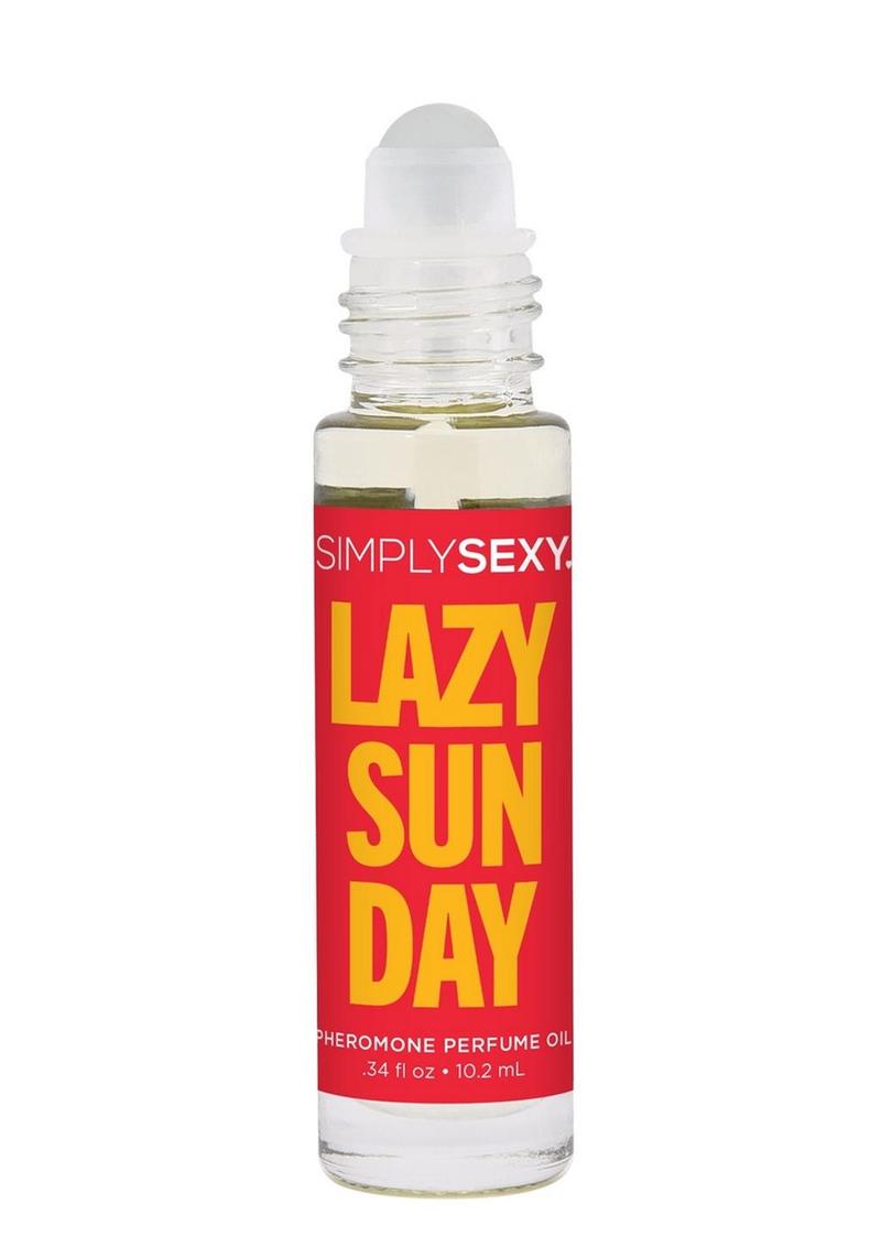 Simply Sexy Pheromone Perfume Oil Roll-On 0.34oz/ 10.2ml - Lazy Sunday