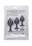 A-Play Silicone Anal Trainer Set - Gray