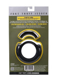 Fort Troff Pinch Zero Silicone Ring - Black
