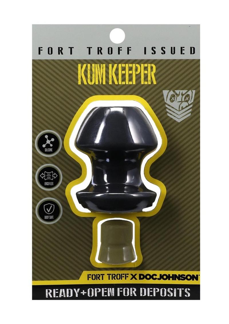 Fort Troff Kum Keeper Silicone Open End Anal Plug - 3 Sizes