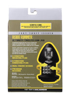 Fort Troff Robo Rimmer Rechargeable Silicone Anal Plug - Black