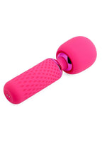 Nu Sensuelle Harlow Nubii Rechargeable Silicone Mini Heating Wand with Attachment - Pink