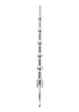 Blue Line Beaded Urethral Sound 4.5in - Stainless Steel