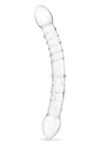 Gläs 12" Girthy Double Trouble Glass Dildo