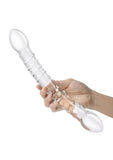 Gläs 12" Girthy Double Trouble Glass Dildo