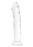 Gläs 12" Glass Dildo with Veins and Flat Base