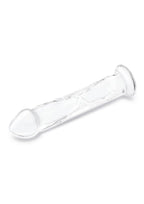 Gläs 12" Glass Dildo with Veins and Flat Base