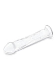 Gläs 12" Glass Dildo with Veins and Flat Base