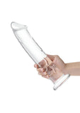 Gläs 12" Glass Dildo with Veins and Flat Base