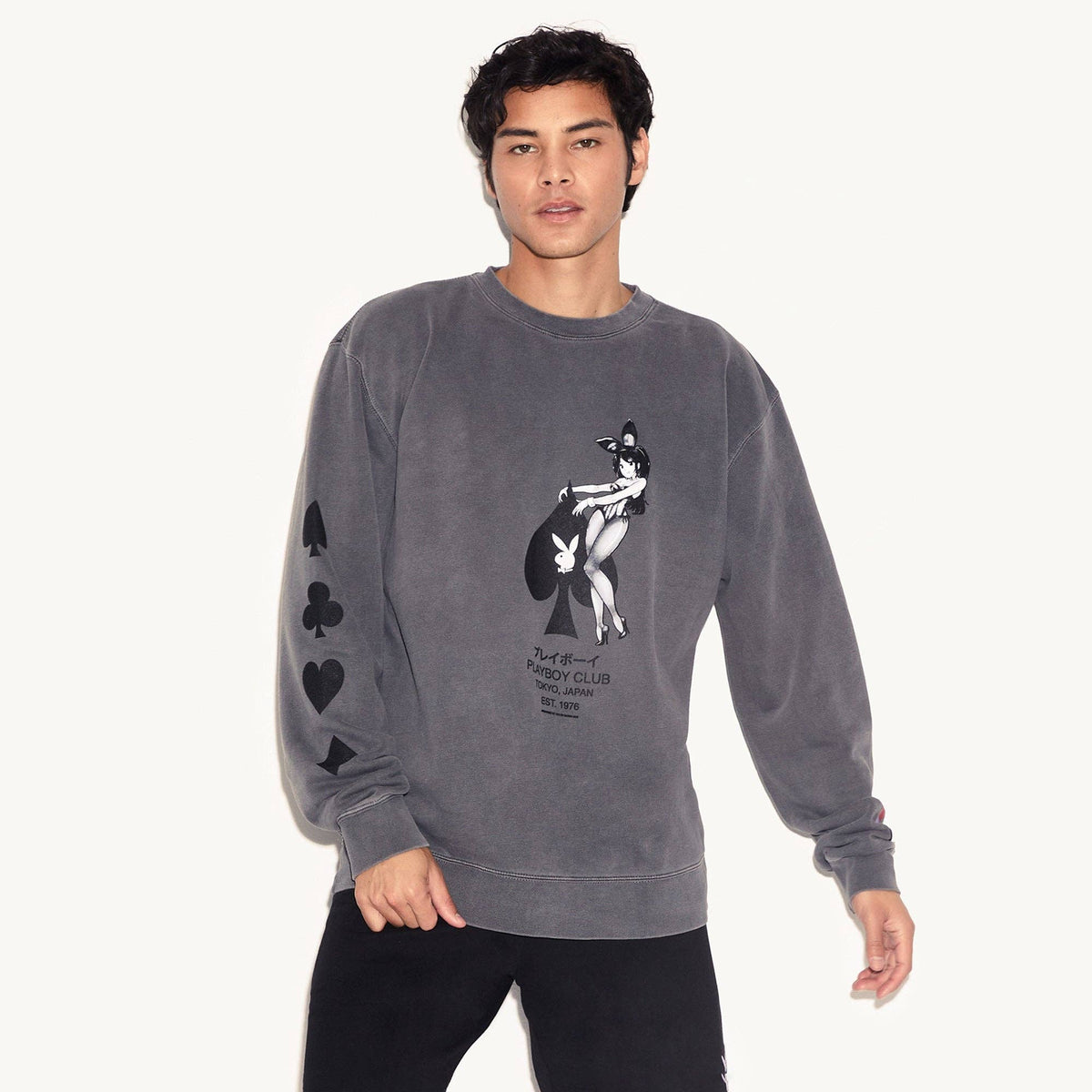 PLAYBOY Ace of Spades Sweatshirt
