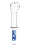 Gläs 11" Fist Double Ended Glass Dildo with Handle Grip