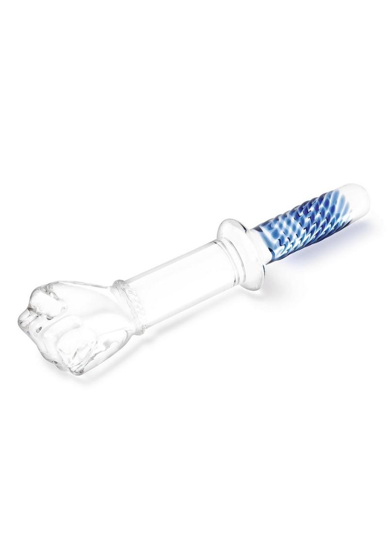 Gläs 11" Fist Double Ended Glass Dildo with Handle Grip