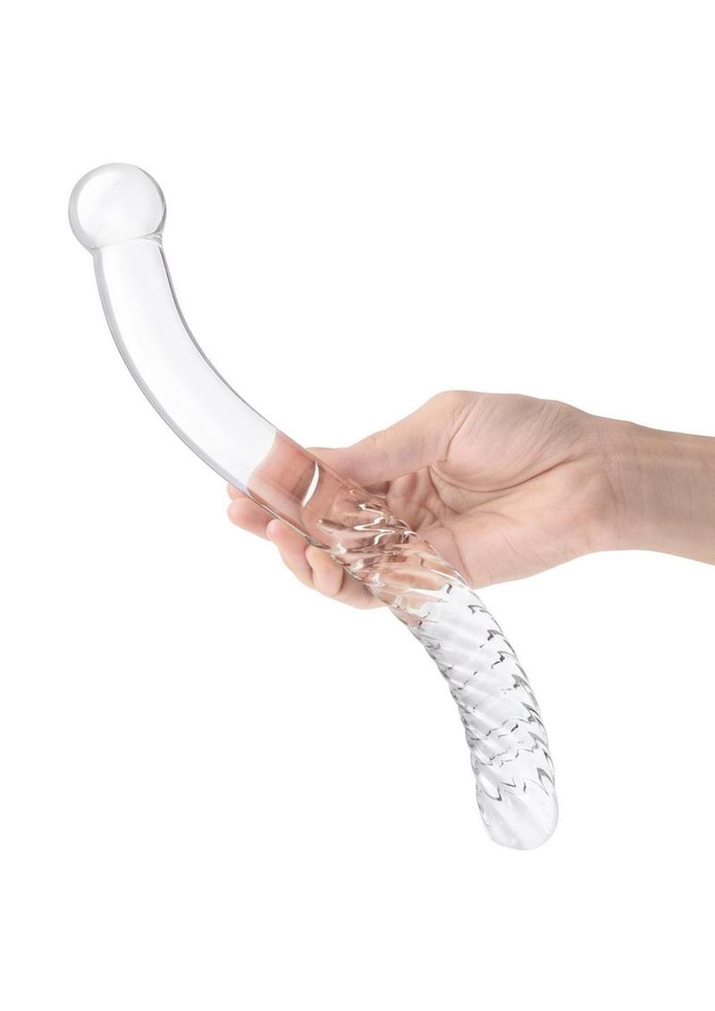 Gläs 11" Pelvic Glass Wand Double Ended