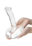 Gläs 7.5" Rideable Standing Glass Cock with Stability Base