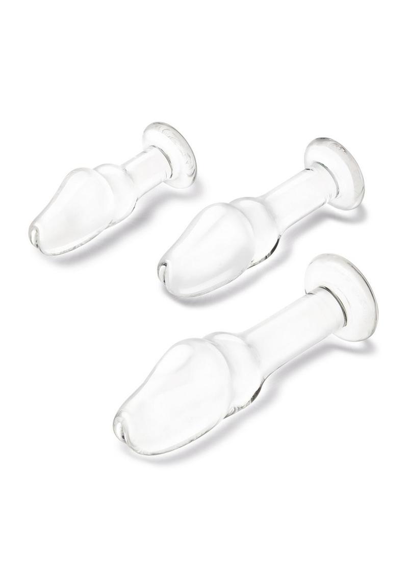 Gläs Helmet Head Glass Anal Training Kit (3 Piece)