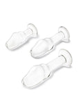 Gläs Helmet Head Glass Anal Training Kit (3 Piece)