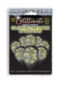 Glitterati Penis Glow in The Dark Balloons (8 per Pack)