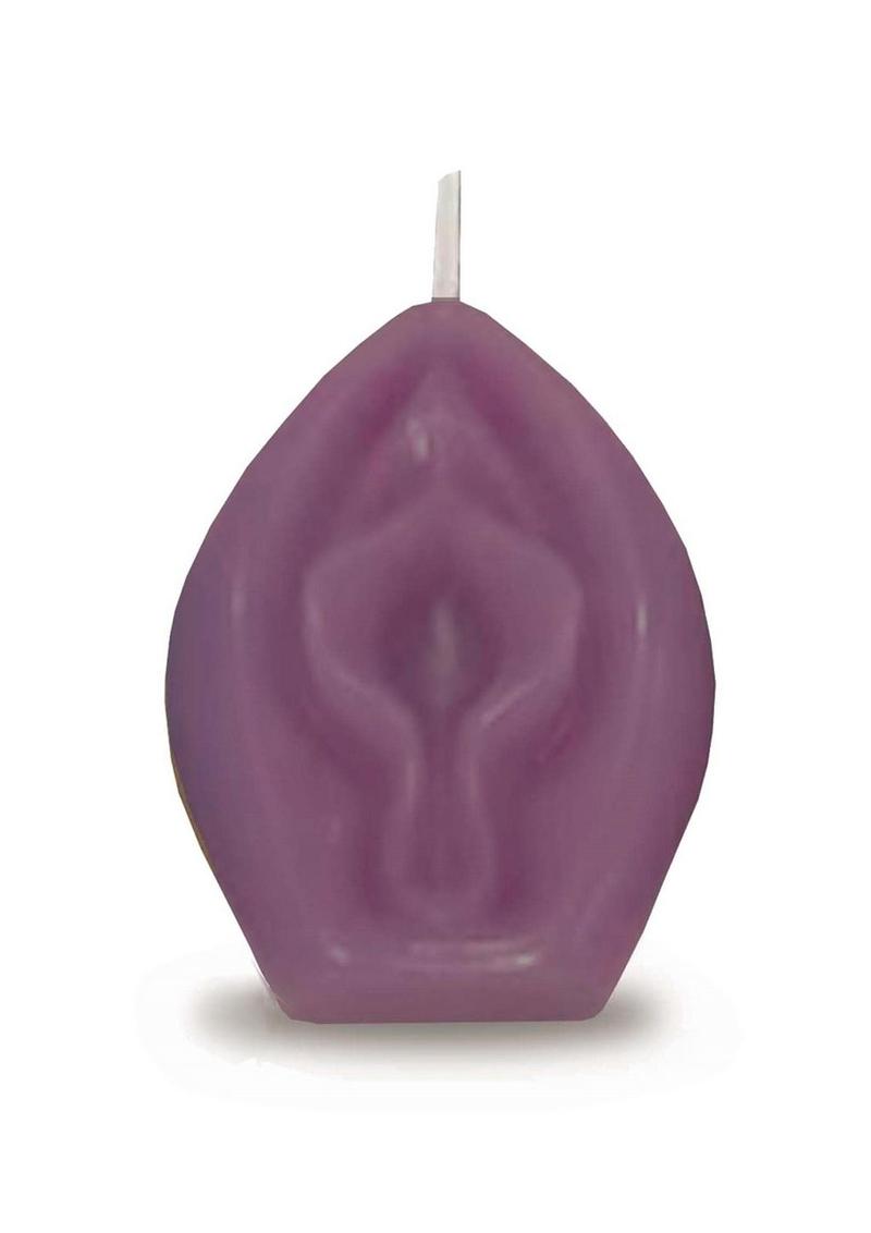 Eden's Candle Vanilla Scented Vagina - Eggplant Purple