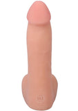The Realistic Cock with Balls Ultraskyn Removable Vac-U-Lock Suction Cup 7in - Vanilla