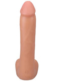 The Realistic Cock with Balls Ultraskyn Removable Vac-U-Lock Suction Cup 9in - Vanilla