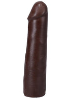 The Realistic Cock Ultraskyn Removable Vac-U-Lock Suction Cup 7in - Chocolate