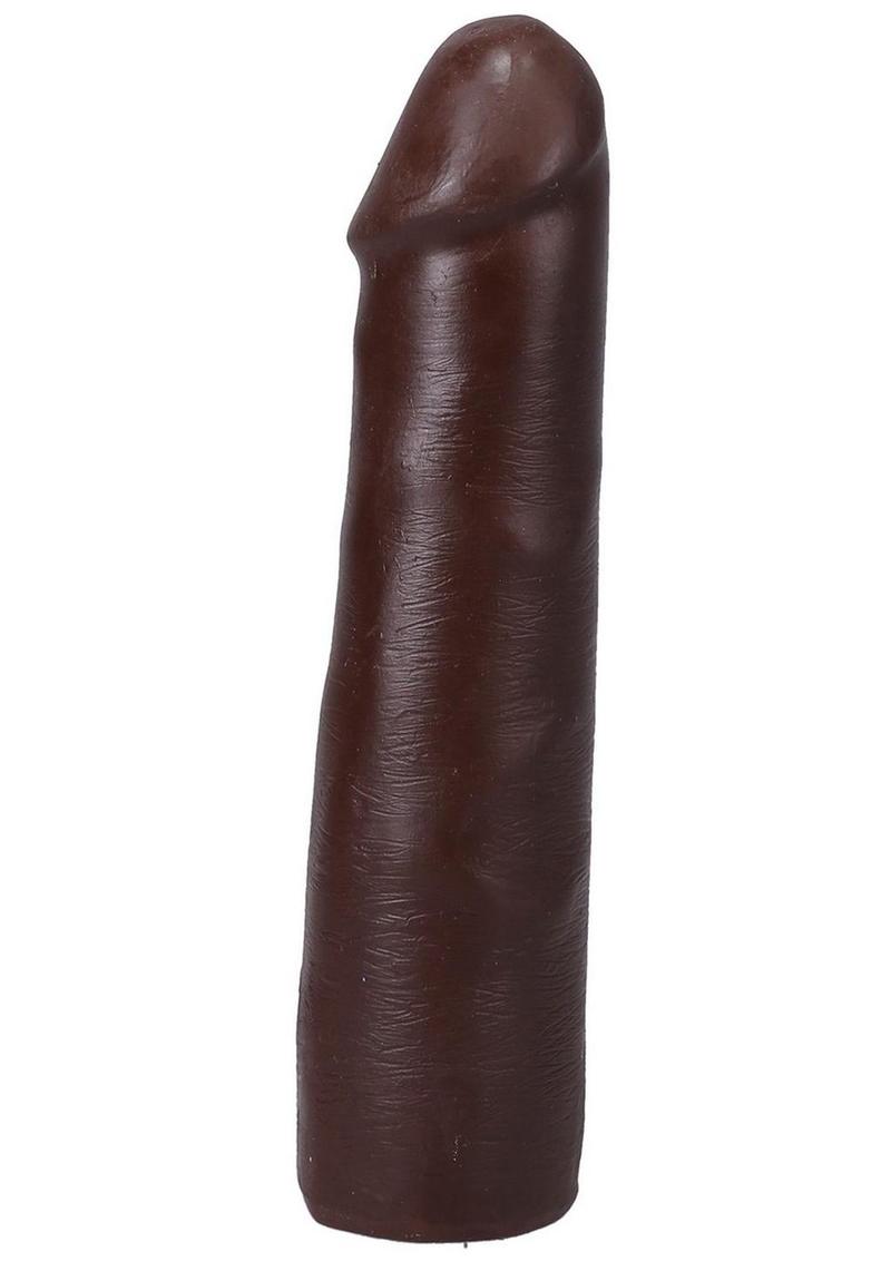 The Realistic Cock Ultraskyn Removable Vac-U-Lock Suction Cup 7in - Chocolate