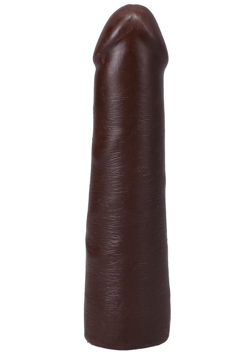 The Realistic Cock Ultraskyn Removable Vac-U-Lock Suction Cup 7in - Chocolate