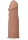 The Realistic Cock Ultraskyn Removable Vac-U-Lock Suction Cup 5in - Caramel