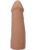 The Realistic Cock Ultraskyn Removable Vac-U-Lock Suction Cup 5in - Caramel