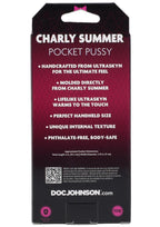 Signature Strokers Charly Summer Ultraskyn Pocket Masturbator - Pussy - Vanilla