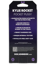 Signature Strokers Kylie Rocket Ultraskyn Pocket Masturbator - Pussy - Vanilla