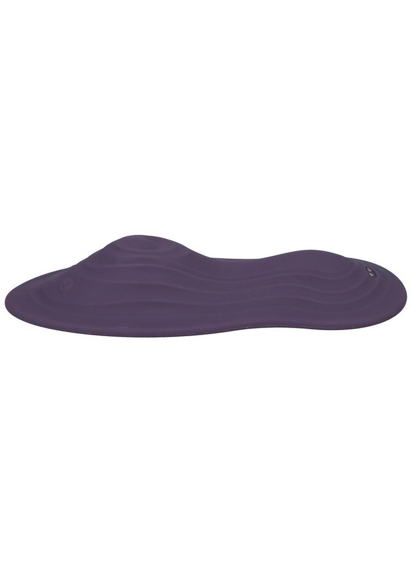 IRide Pleasure Seat Throb Rechargeable Silicone with Remote Control - Purple