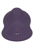 IRide Pleasure Seat Throb Rechargeable Silicone with Remote Control - Purple