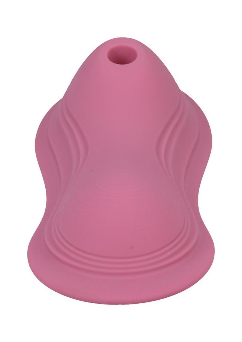 IRide Suck Rechargeable Silicone Pleasure Seat with Remote Control - Pink